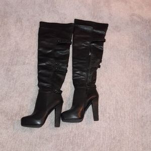 Beautiful never worn over the knee boots.